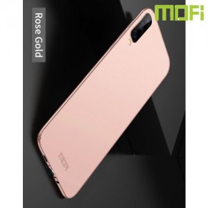 Mofi Slim Armor Матовый жесткий пластиковый чехол для Samsung Galaxy A70 - Розовое Золото