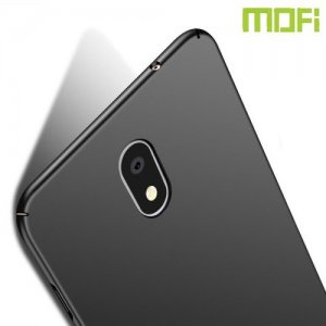Mofi Slim Armor Матовый жесткий пластиковый чехол для Samsung Galaxy J3 2018 SM-J337A - Черный
