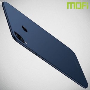 Mofi Slim Armor Матовый жесткий пластиковый чехол для Samsung Galaxy M20 - Синий