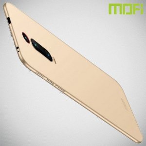 Mofi Slim Armor Матовый жесткий пластиковый чехол для Xiaomi Mi 9T - Золотой
