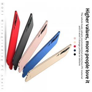 Mofi Slim Armor Матовый жесткий пластиковый чехол для Xiaomi Mi Note 10 - Золотой