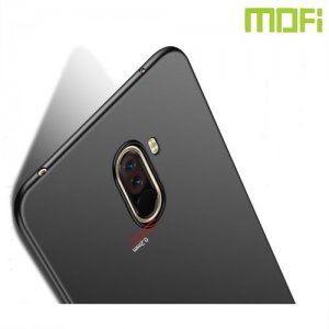 Mofi Slim Armor Матовый жесткий пластиковый чехол для Xiaomi Pocophone F1 - Черный