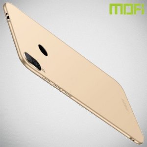 Mofi Slim Armor Матовый жесткий пластиковый чехол для Xiaomi Redmi 7 - Золотой