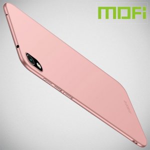Mofi Slim Armor Матовый жесткий пластиковый чехол для Xiaomi Redmi 7A - Розовое Золото