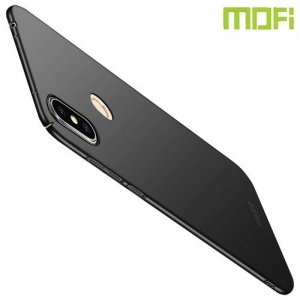Mofi Slim Armor Матовый жесткий пластиковый чехол для Xiaomi Redmi Note 6 / Note 6 Pro - Черный
