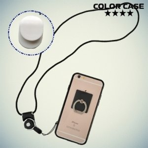 3в1 Кольцо для телефона с автомобильным держателем и шнурок на шею
