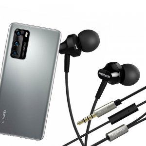 Наушники для Huawei P40 с микрофоном