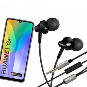 Наушники для Huawei Y6p с микрофоном