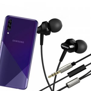 Наушники для Samsung Galaxy A30s с микрофоном
