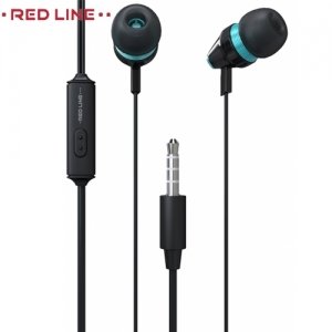 Наушники гарнитура с микрофоном Red Line SP06 - Черные