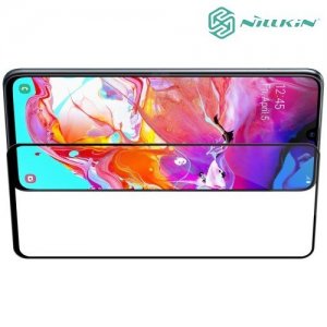 NILLKIN Amazing CP+ Противоударное Полноэкранное Олеофобное Защитное Стекло для Samsung Galaxy A70 / A70s Черное
