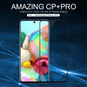 NILLKIN Amazing CP+ Противоударное Полноэкранное Олеофобное Защитное Стекло для Samsung Galaxy A71 Черная рамка