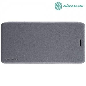 Nillkin чехол книжка для Meizu Pro 7 Plus - Sparkle Case Серый