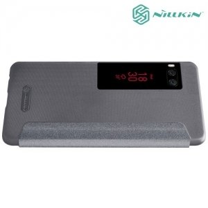 Nillkin чехол книжка для Meizu Pro 7 Plus - Sparkle Case Серый