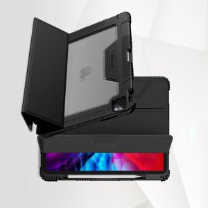 Nillkin Defender Бронированный противоударный двухслойный чехол для iPad Pro 12.9 2020 - Прозрачный