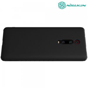 NILLKIN Мягкий силиконовый чехол для Xiaomi Mi 9T с микрофибровой подкладкой черный