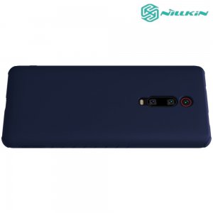 NILLKIN Flex Мягкий силиконовый чехол для Xiaomi Mi 9T с микрофибровой подкладкой синий