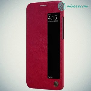 NILLKIN Qin чехол флип кейс для Huawei P20 - Красный