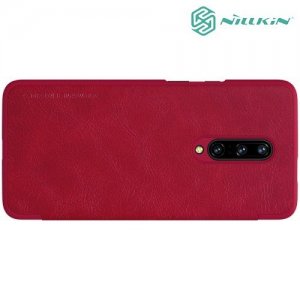 NILLKIN Qin чехол флип кейс для OnePlus 7 Pro - Красный