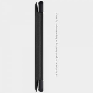 NILLKIN Qin чехол флип кейс для Samsung Galaxy A21s - Черный