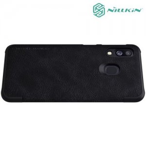 NILLKIN Qin чехол флип кейс для Samsung Galaxy A40 - Черный