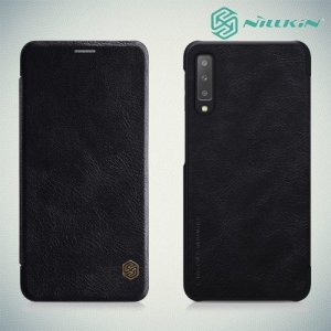 NILLKIN Qin чехол флип кейс для Samsung Galaxy A7 2018 SM-A750F - Черный