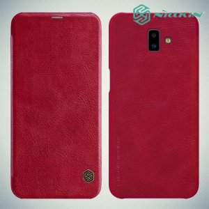 NILLKIN Qin чехол флип кейс для Samsung Galaxy J6 Plus - Красный