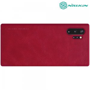NILLKIN Qin чехол флип кейс для Samsung Galaxy Note 10+ - Красный