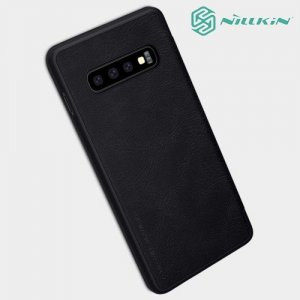 NILLKIN Qin чехол флип кейс для Samsung Galaxy S10 - Черный