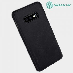NILLKIN Qin чехол флип кейс для Samsung Galaxy S10e - Черный
