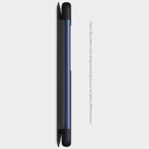 NILLKIN Qin чехол флип кейс для Samsung Galaxy S20 FE - Коричневый