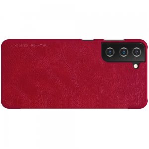 NILLKIN Qin чехол флип кейс для Samsung Galaxy S21 Plus / S21+ - Красный