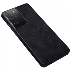 NILLKIN Qin чехол флип кейс для Samsung Galaxy S21 Ultra - Черный
