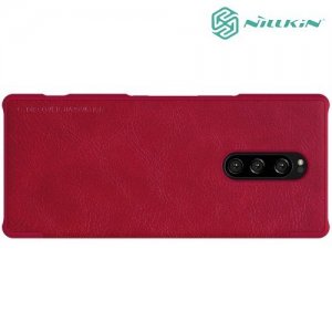 NILLKIN Qin чехол флип кейс для Sony Xperia 1 - Красный