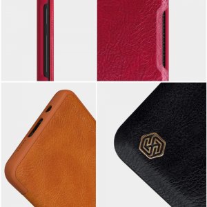 NILLKIN Qin чехол флип кейс для Xiaomi Mi Note 10 - Коричневый