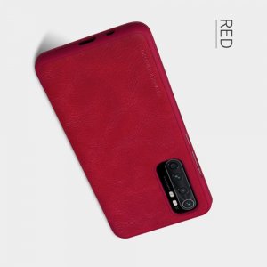 NILLKIN Qin чехол флип кейс для Xiaomi Mi Note 10 Lite - Красный