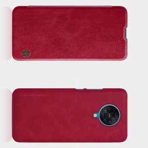 NILLKIN Qin чехол флип кейс для Xiaomi Poco F2 Pro - Красный