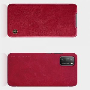 NILLKIN Qin чехол флип кейс для Xiaomi Poco M3 - Красный