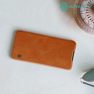 NILLKIN Qin чехол флип кейс для Xiaomi Redmi 7 - Коричневый
