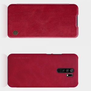 NILLKIN Qin чехол флип кейс для Xiaomi Redmi 9 - Красный