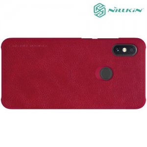 NILLKIN Qin чехол флип кейс для Xiaomi Redmi Note 6 / Note 6 Pro - Красный