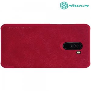 NILLKIN Qin чехол флип кейс для Xiaomi Redmi Note 8 Pro - Красный