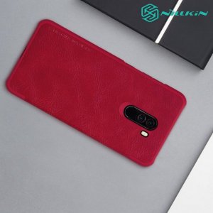 NILLKIN Qin чехол флип кейс для Xiaomi Redmi Note 8 Pro - Красный