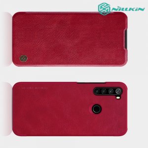 NILLKIN Qin чехол флип кейс для Xiaomi Redmi Note 8T - Красный