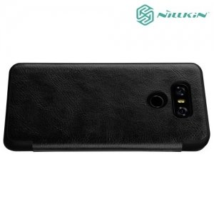 Nillkin Qin Series чехол книжка для LG G6 H870DS - Черный