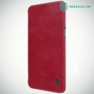 Nillkin Qin Series чехол книжка для OnePlus 5T - Красный
