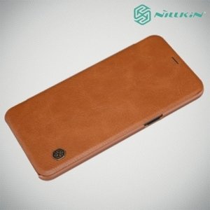 Nillkin Qin Series чехол книжка для OnePlus 5T - Коричневый