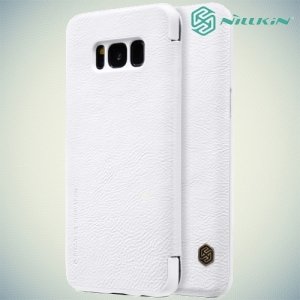 Nillkin Qin Series чехол книжка для Samsung Galaxy S8 Plus - Белый