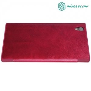 Nillkin Qin Series чехол книжка для Sony Xperia L1 - Красный