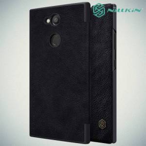 Nillkin Qin Series чехол книжка для Sony Xperia L2 - Черный